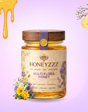 Multi Flora Natural Honey (Raw & Unfiltered) 500 gm