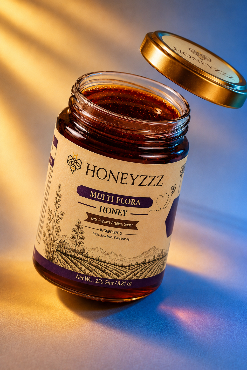 Multi Flora Natural Honey (Raw & Unfiltered) 500 gm - Image 5