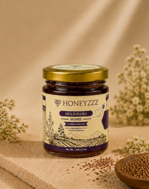 Multi Flora Natural Honey (Raw & Unfiltered) 250 gm
