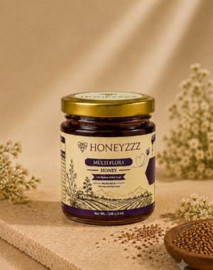 Multi Flora Natural Honey (Raw & Unfiltered) 500 gm